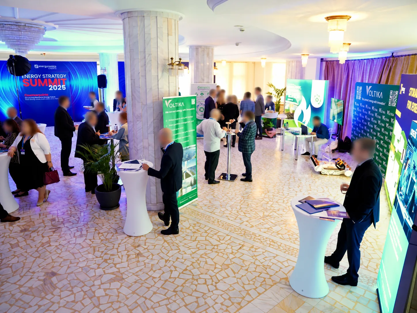 Exemplu de eveniment în foaierul CONFERA